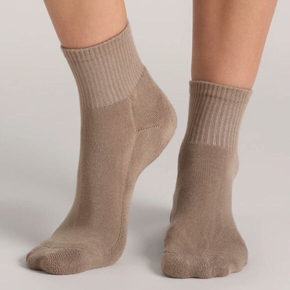 Ted Baker Pink Green Beige High Quarter Crew Floral Embroidery Stretch Socks 3pk - Picture 8 of 16